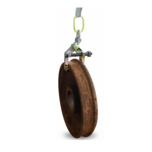 Garra manual levantar roda e vagão na vertical - roda com calço