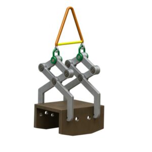 Garra semi automática para levantar conjunto truck oficina do truck
