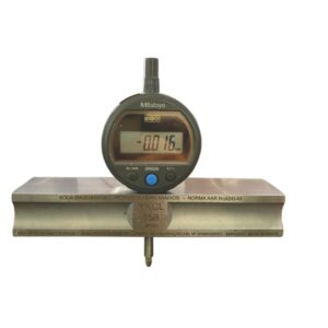 Gabarito inspecionar raio do furo adaptador estreito F 6 ½'' x 12"