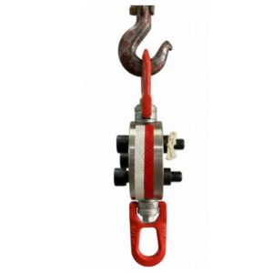 Suporte de içamento para posicionar o eixo na vertical para eixo maior EFVM