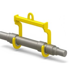 Dispotivos de içamento para eixos decarregar do caminhão Munck - EFVM locomotivas